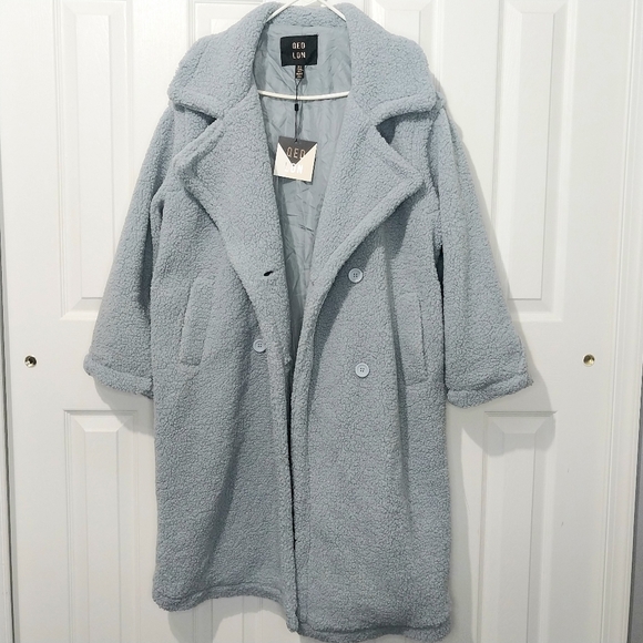 QED London,‎ Oversized Coat, NWT, Size 12 UK|EUR 40 - Picture 7 of 8